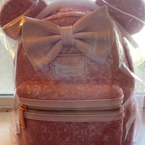 Loungefly Cotton Candy Sequins Mini Backpack